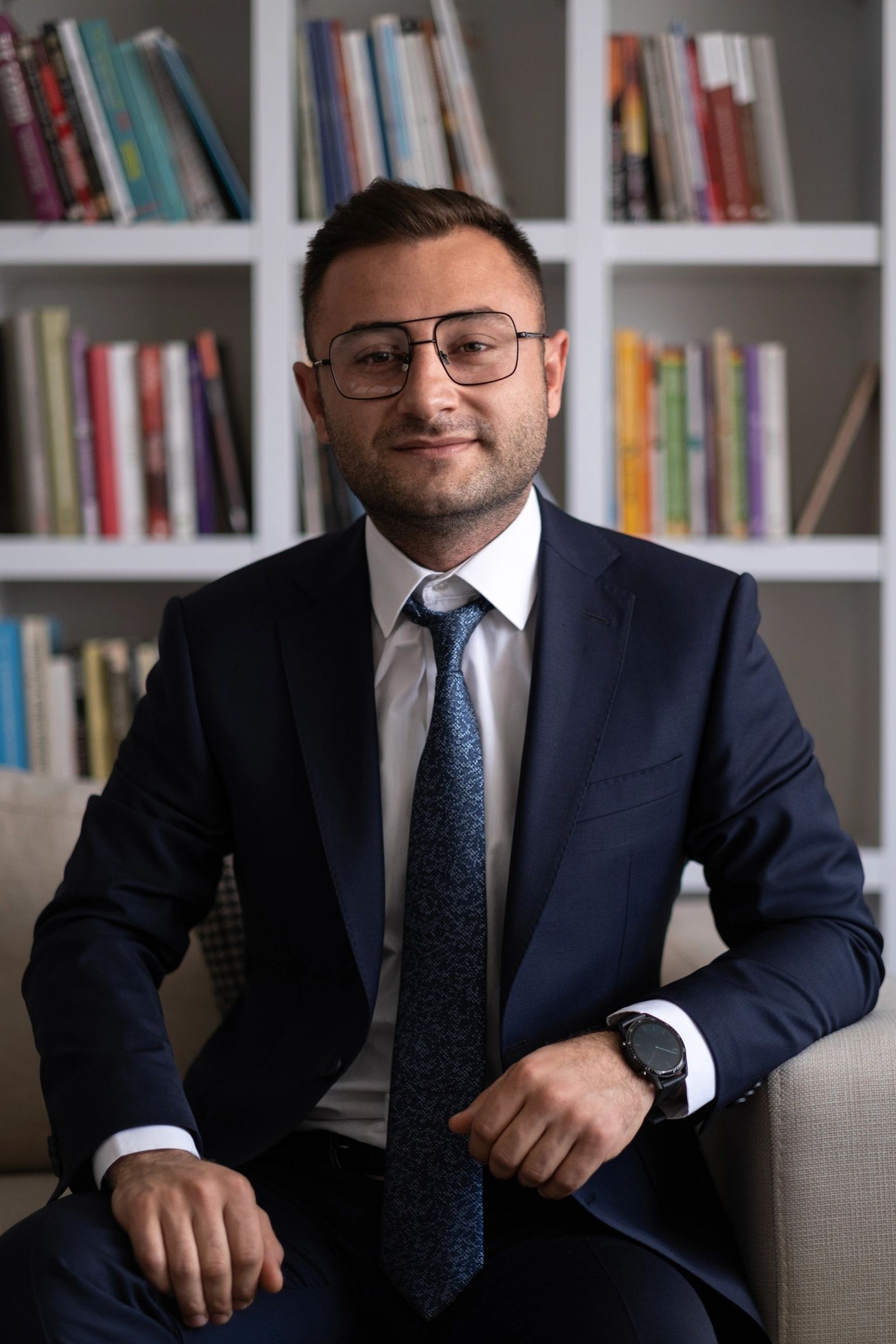 Portrait of a smiling professional team member